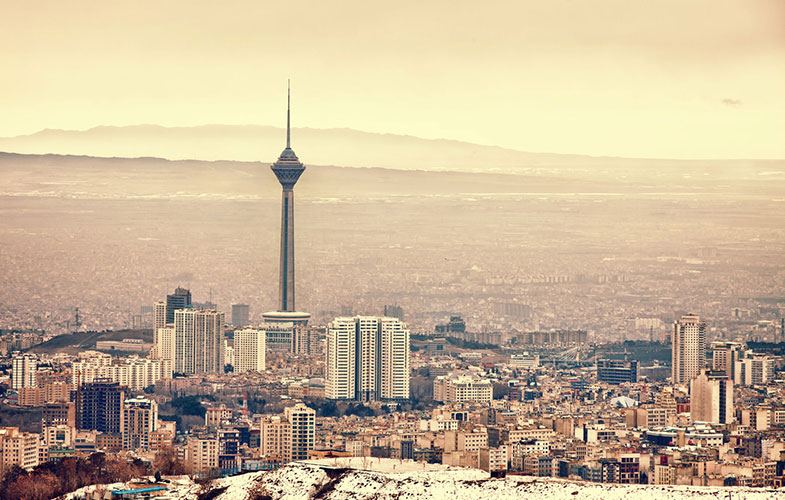 1 Skyline of Tehran