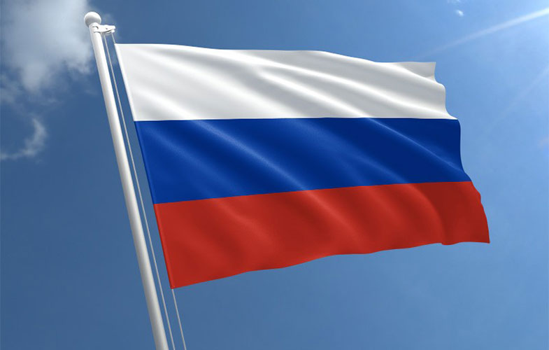 russia flag std 1