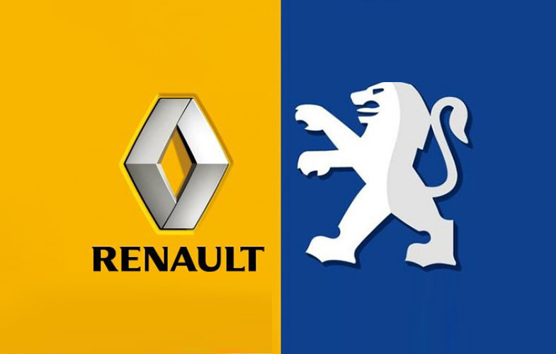 Renault and Peugeot